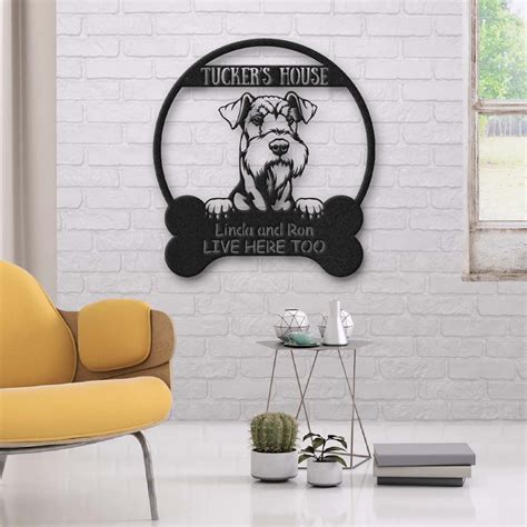 metal dog house signs|personalized dog metal signs.